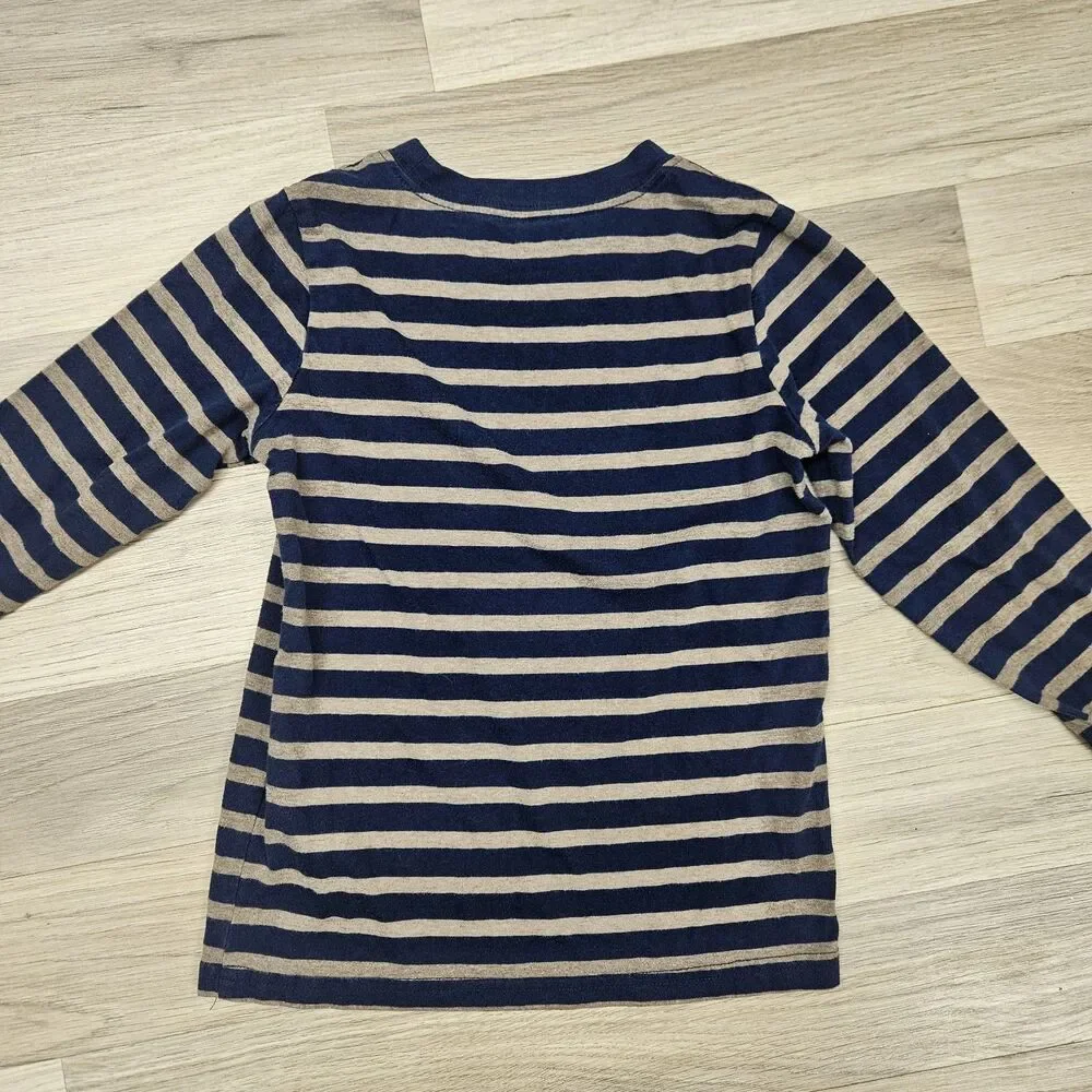 Boys Longsleeve Stripe Shirts Size 5/6 Casual Tommy Bahama Zara Carters Holiday
